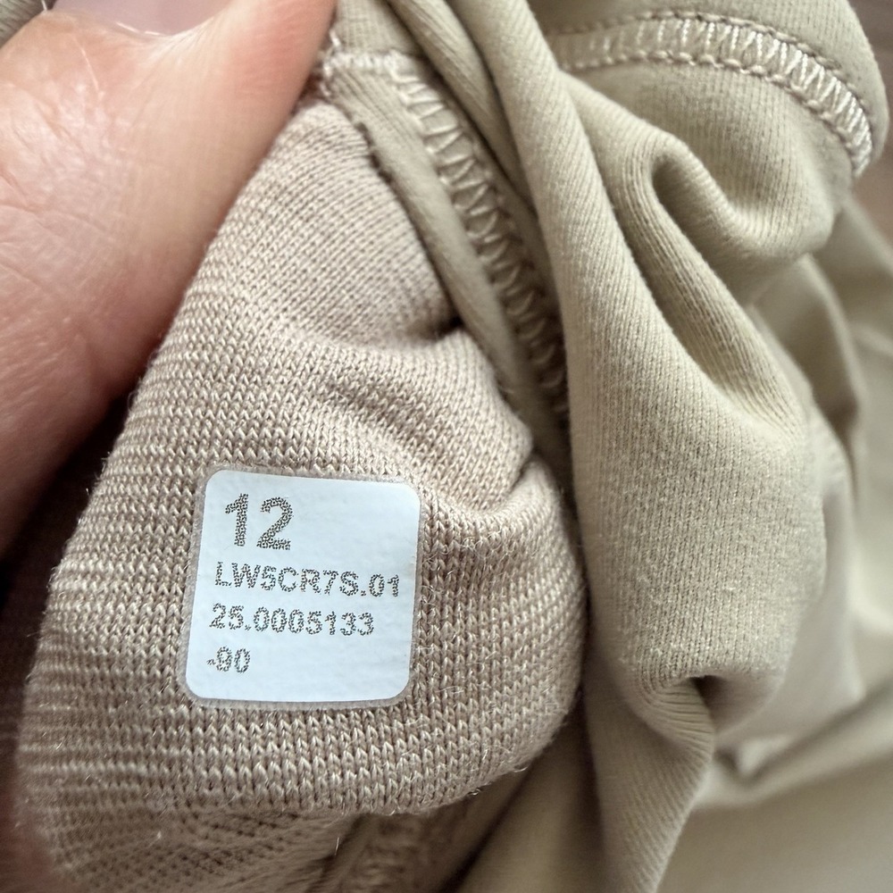 NWT Lululemon Size 12 Wunder Train HR High Rise Tight 25" Color-SHOK: LW5CR7S - Picture 3 of 4